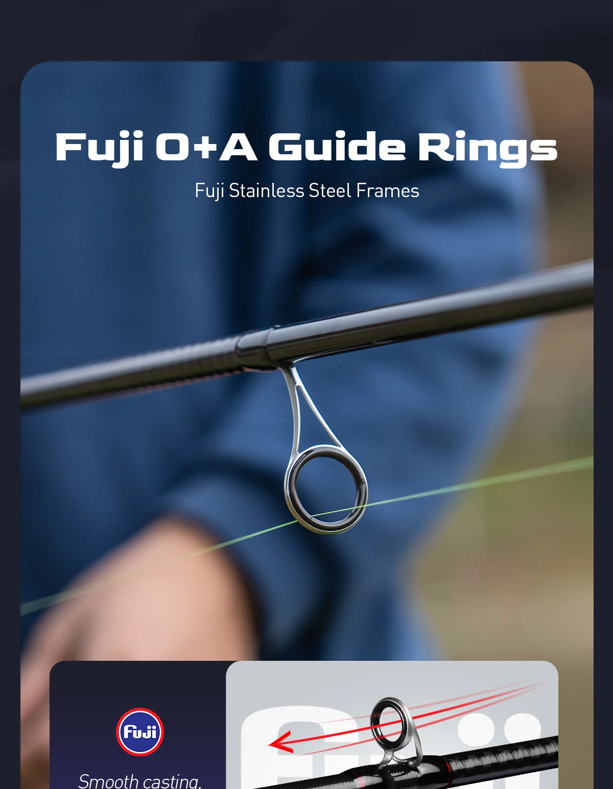 HANDING Magic L Spinning & Casting Fishing Rod