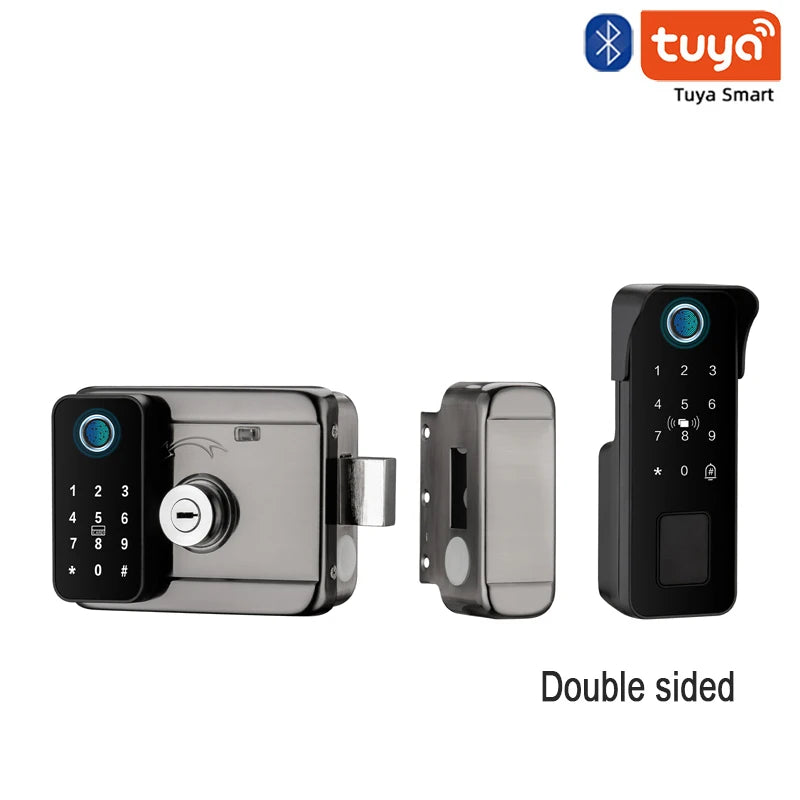Bluetooth Smart Rim Lock with Access Options