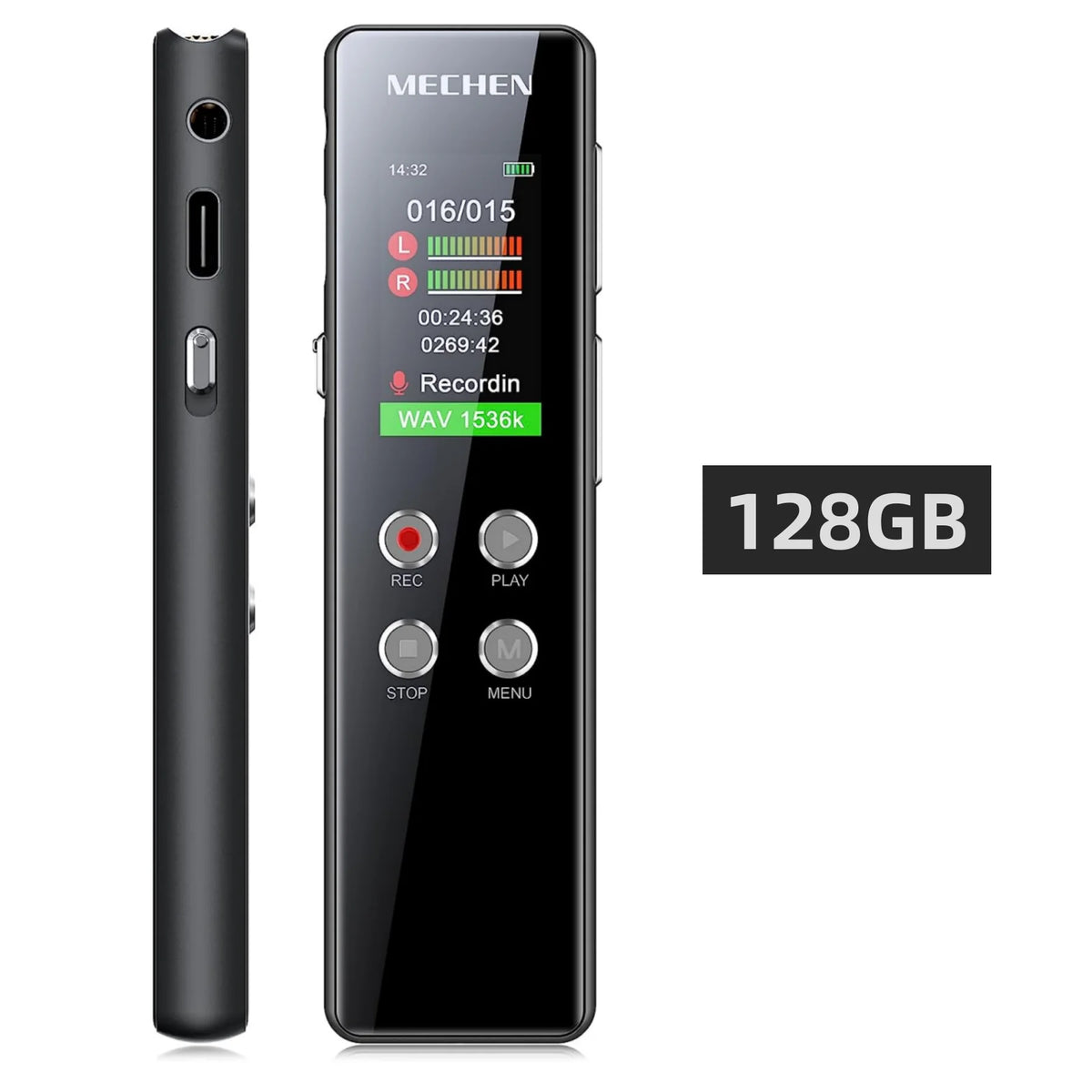 V01 Voice-Activated Digital Recorder