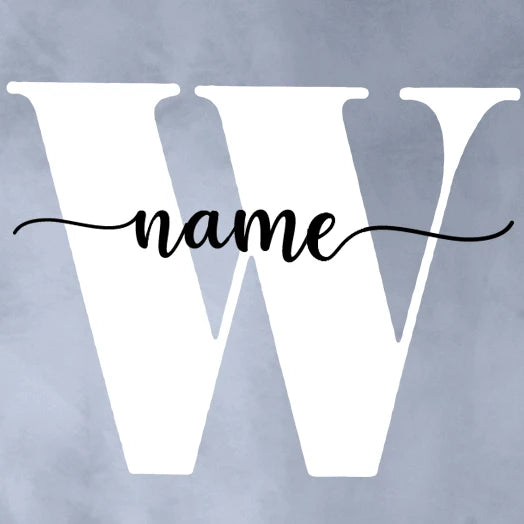 Personalisierte Initial-Baby-Bodysuit – Namensoptionen