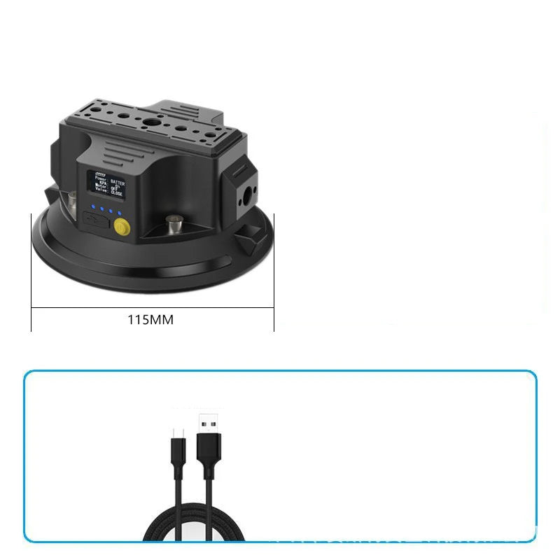 Electric Suction Camera Mount - Cup Size Options