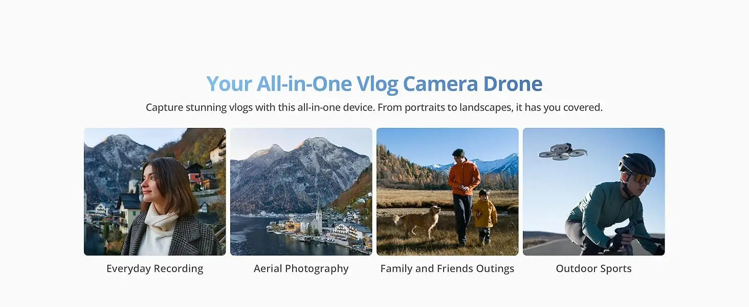 DJI Flip Camera Drone with 4K Stabilized Flight