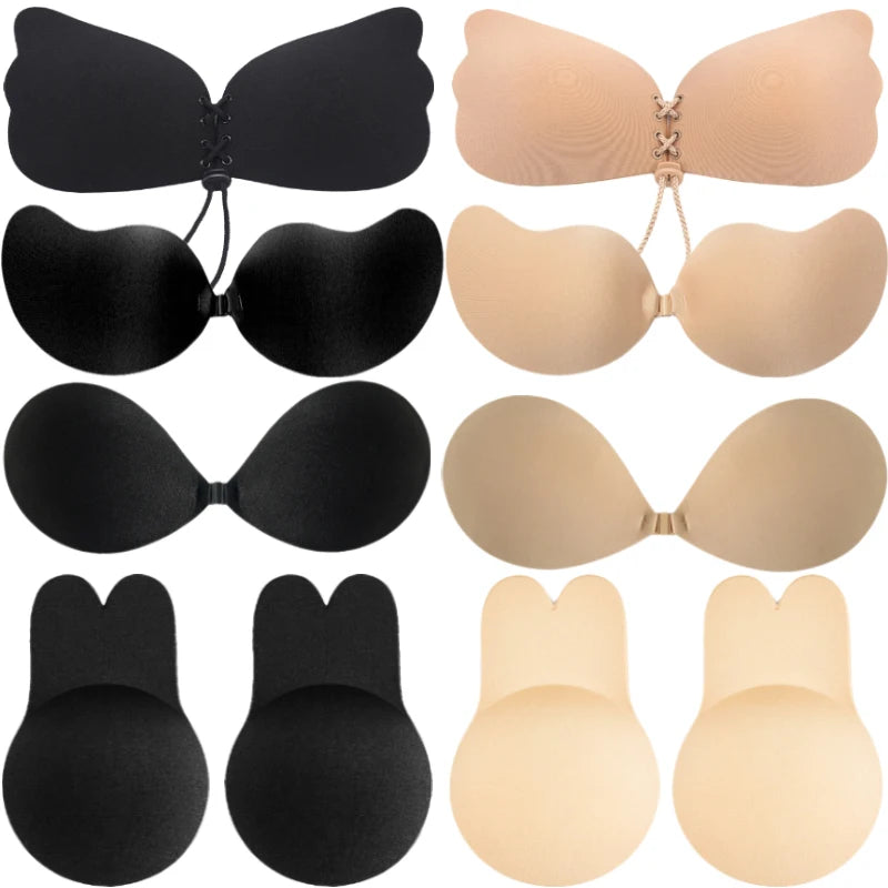 Soutien-gorge adhésif en silicone - Options de bonnets