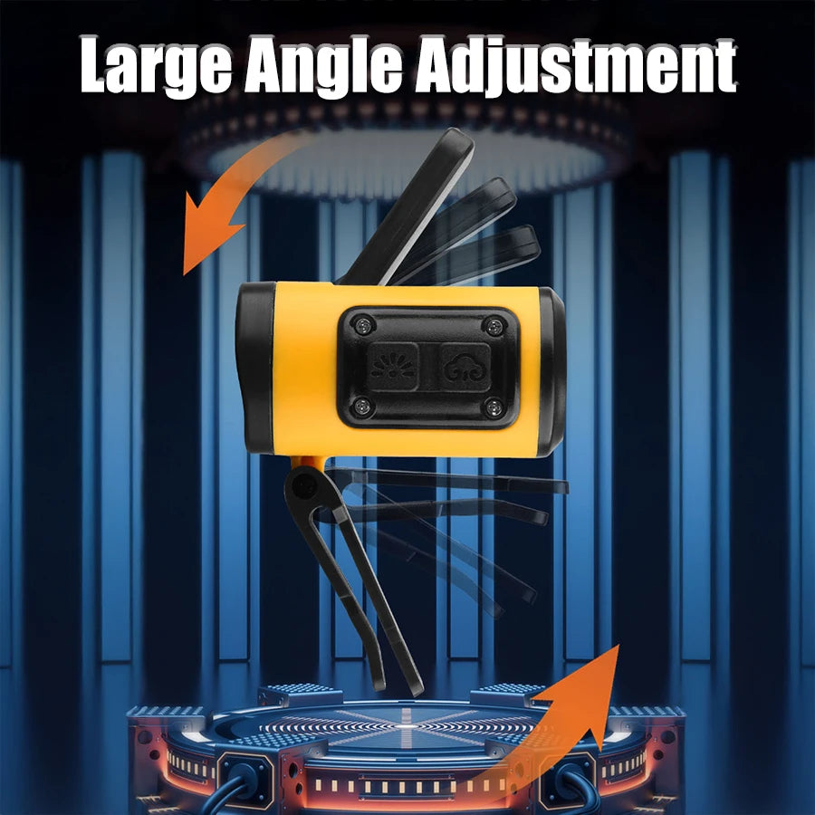 LED Headlamp Smart Sensor Cap Clip Light TPYE-C Rechargeable Flashlight With Power Display Riding Fishing Camping Outdoor Torch