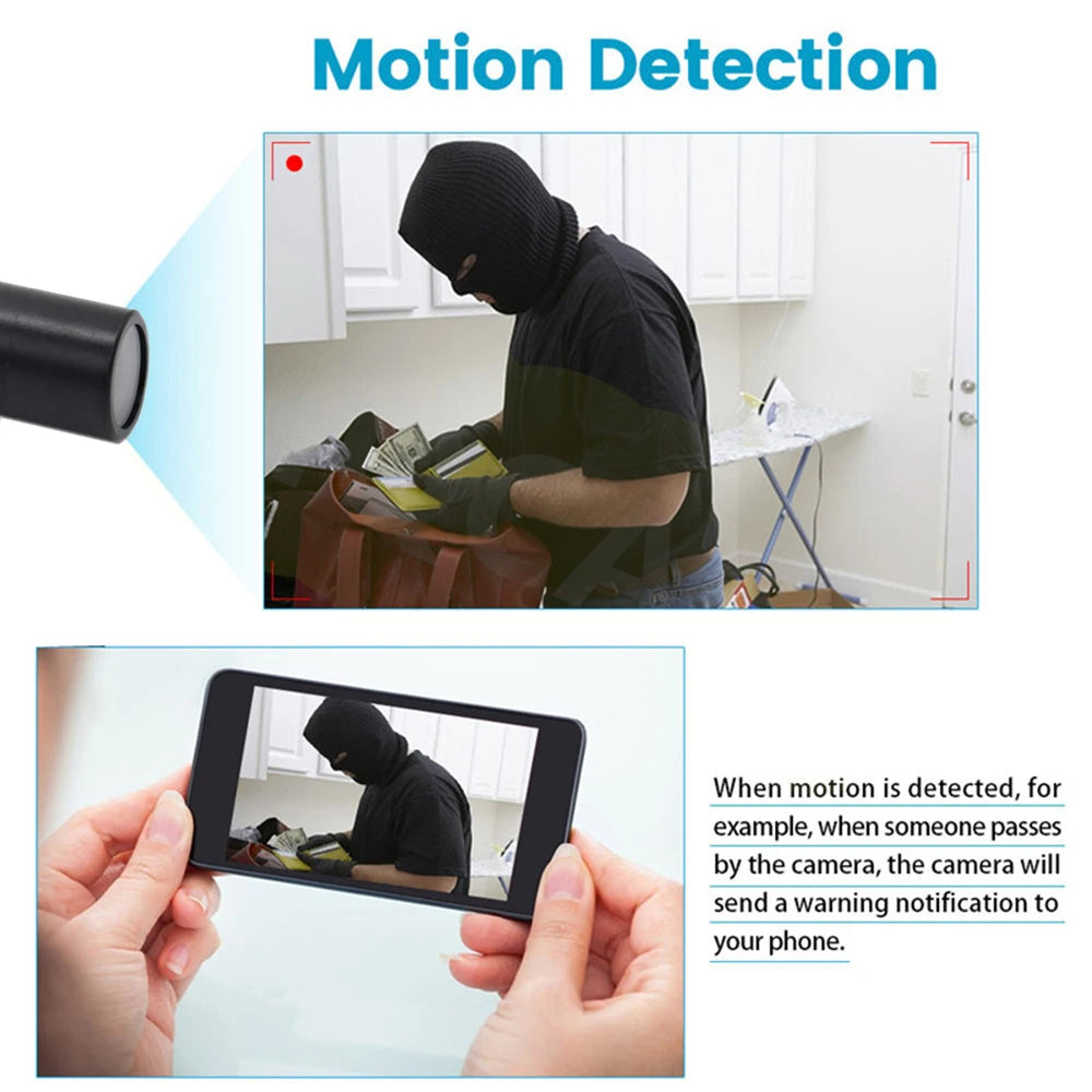 Mini 2MP WiFi bullet kamera s detekciou pohybu, P2P, RTSP & obojsmerný zvuk