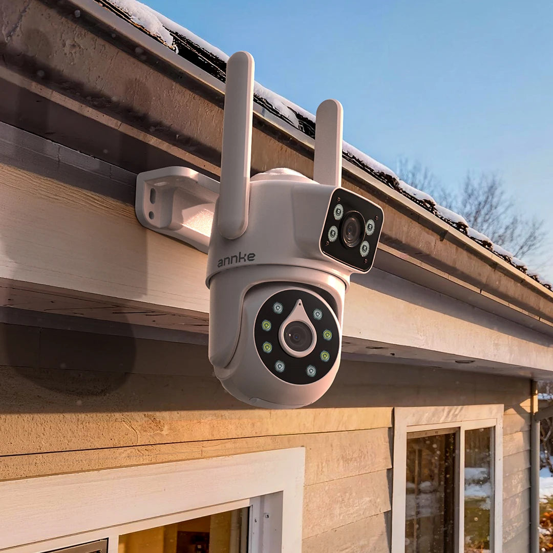 ANNKE 4MP WiFi Dual Lens Security Camera System Kit
