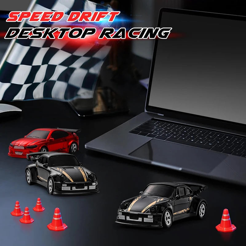 1/64 High‑Speed Drift RC Car 4WD Mini Racing Model