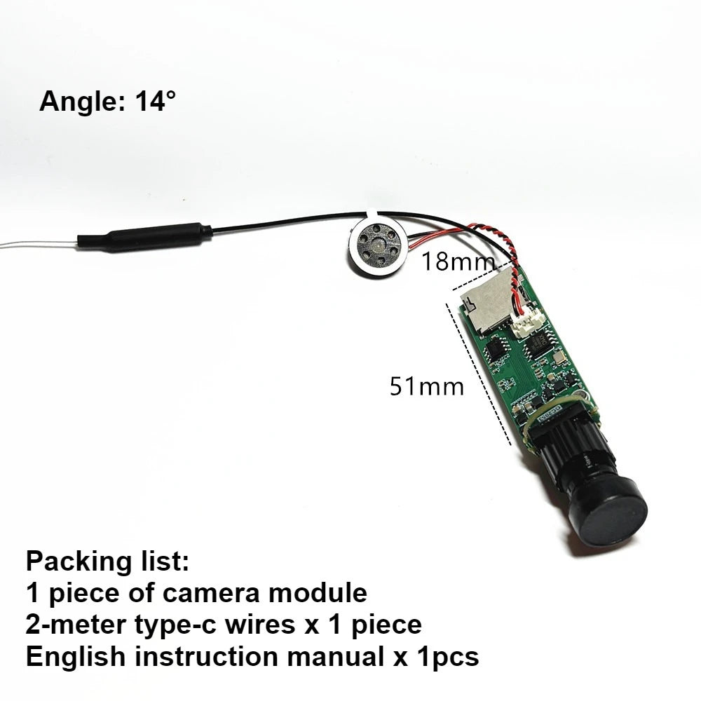 Icsee Xmeye DIY Mini Wifi P Camera Module Small Size 1080P 3MP Wireless PCB Security P2P Cloud Two Way Audio Industry Smart Sdk