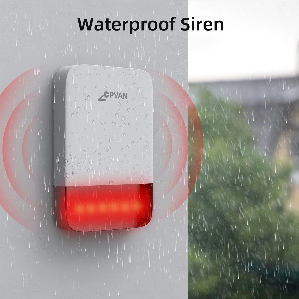 CPVAN 7 inch Smart Home Alarm System Wireless WiFi Home burglar Security Alarm with accessories support Tuya Smart Life control