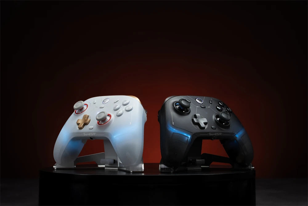 GameSir Cyclone 2 Bezdrátový Pro ovladač Bluetooth hernípad s nabíjecí stanicí Hall Effect joysticky pro Nintendo Switch, iPhone, Android & PC