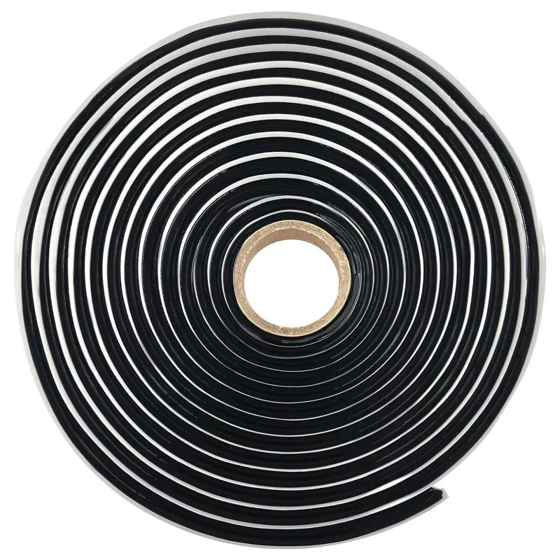 Butyl Rubber Sealant Tape 4m Waterproof Black Adhesive Coil