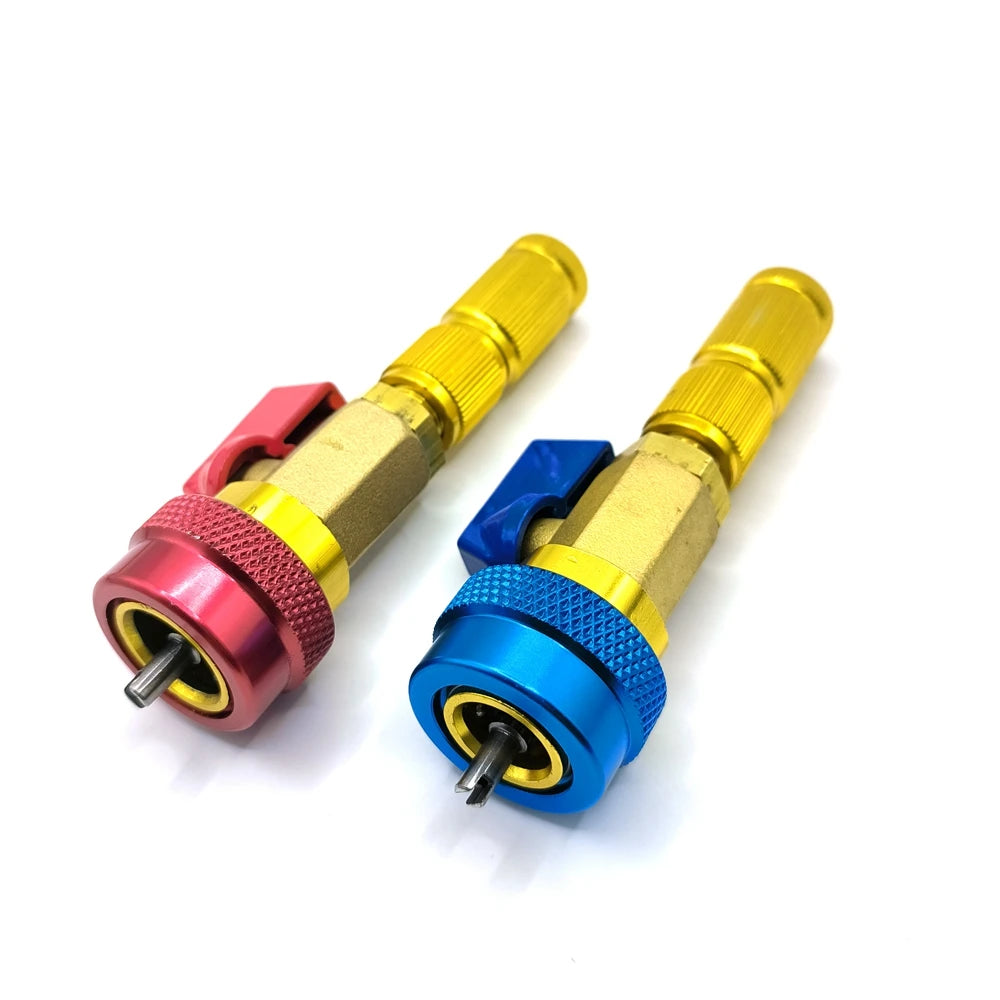 Remocor/Extractores de núcleo de válvula R134a R12, instalador, herramienta de reparación de válvula de aire acondicionado del coche, removedor rápido, presión alta/baja