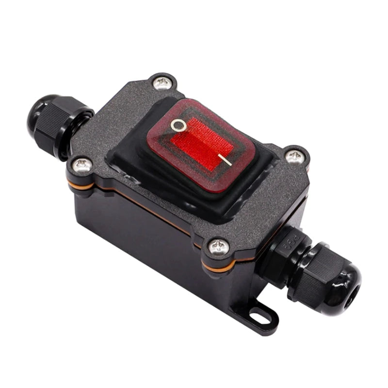 مفتاح طاقة خطي للتيار المستمر 12 V، 20 A، بتصنيف IP67