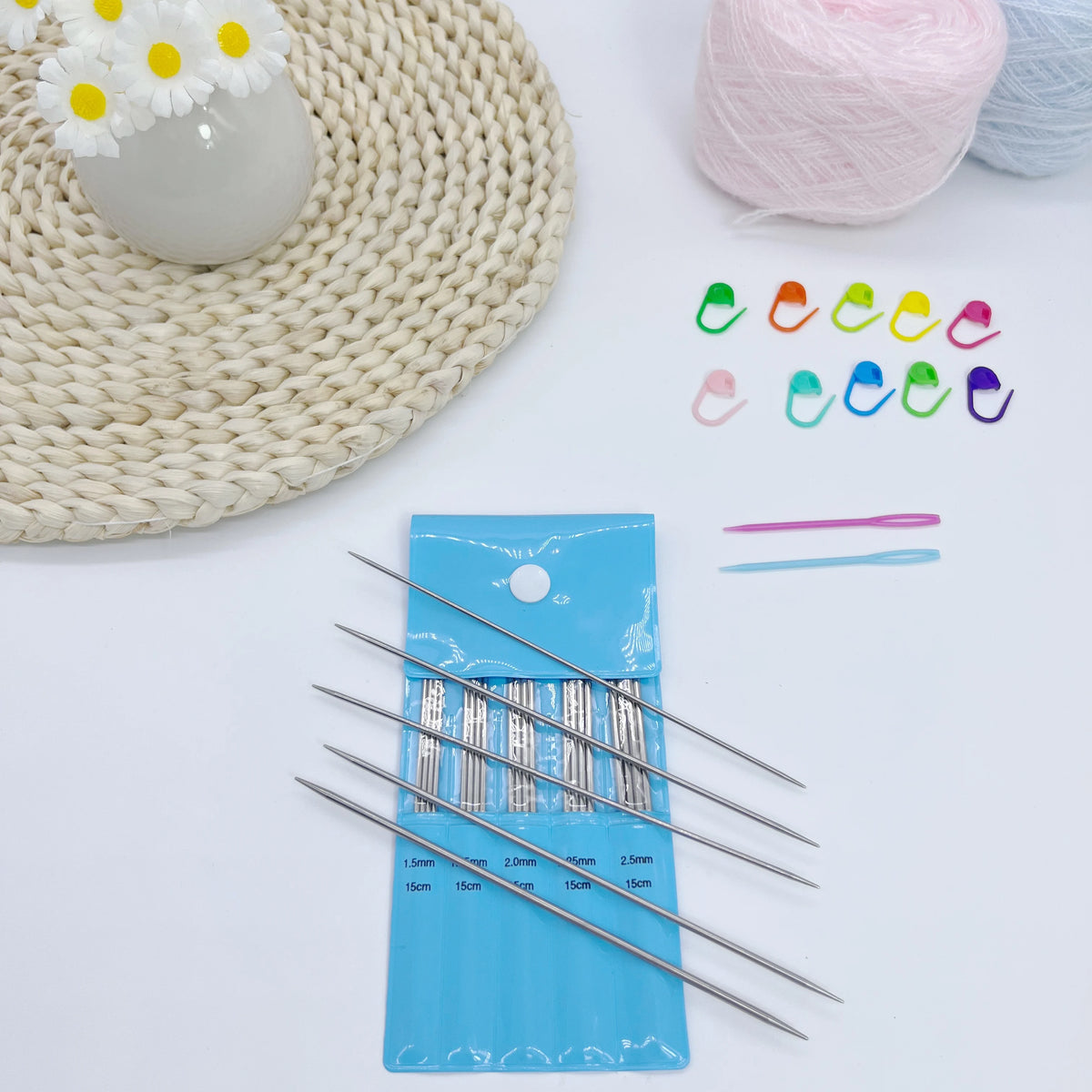 15cm Double-Pointed Knitting Needle Set