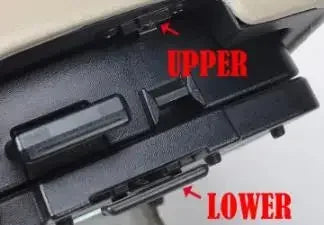 Console Armrest Latch Options, MR532555 / MR532556