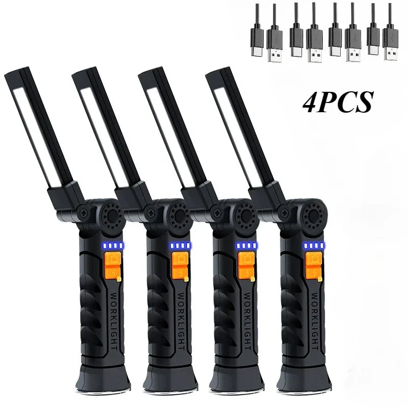 Folding Rechargeable Magnetic Work Light