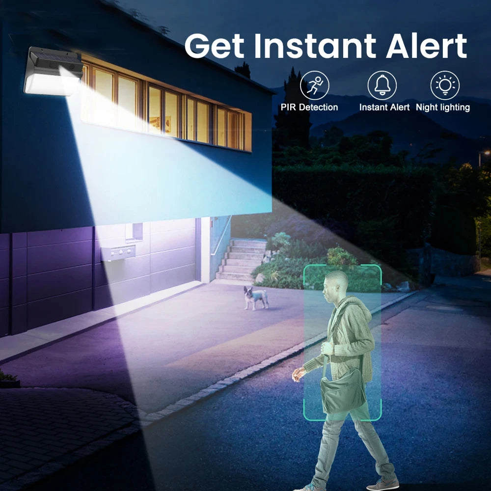 2K 5MP Solar Security Camera with Color Night Vision