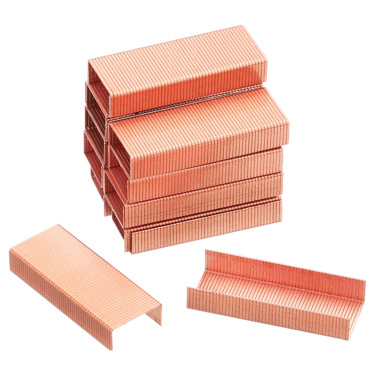 Rose Gold 24/6 Staple Refills, 2,000 Pieces