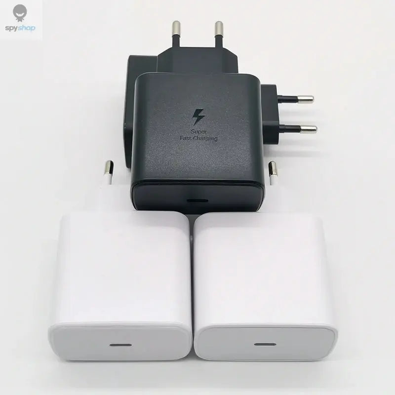 Samsung Charger 45w Super Fast Charge Adapter 1.8M Type C For Galaxy S24 S23 S22 S21 S20 Note 20 Ultra 10 Z Flip Fold 6 5 4 3 2 Spy-shop.com
