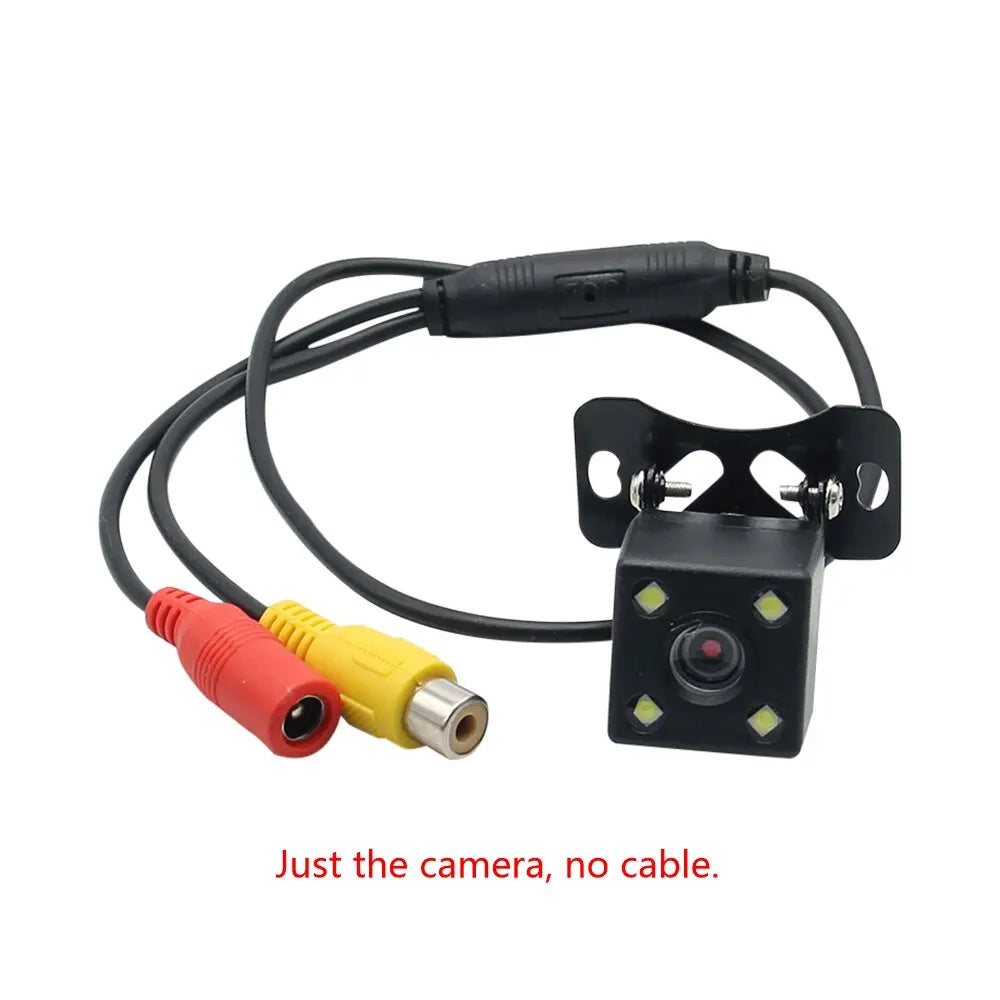 Wide Angle HD Car Rearview Camera Rear View Video Vehicle Camera Backup Reverse Camera 4/8/12 LED Night Vision Parking Camera