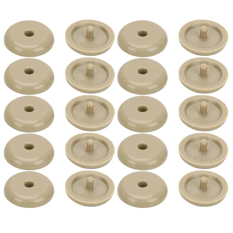 2-20Pcs Auto-Sicherheits-Gurtband-Gurt-Sperre Clip Befestigungsgurt Innenausstattung Schwarz Grau Beige 3 Farben