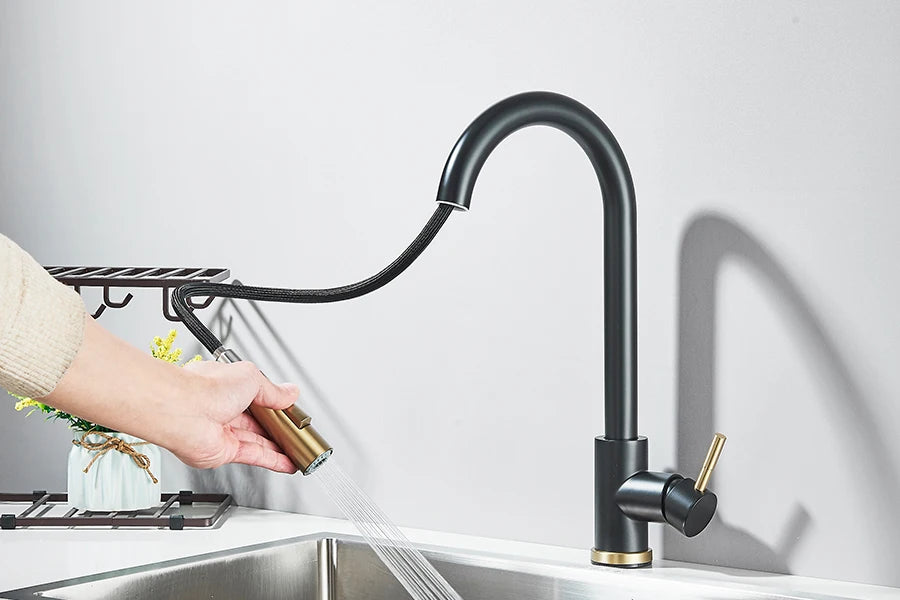 Έξυπνος Αισθητήρας Αφής Μπαταρία Κουζίνας με Αναδιπλούμενη Περιστροφή 360°