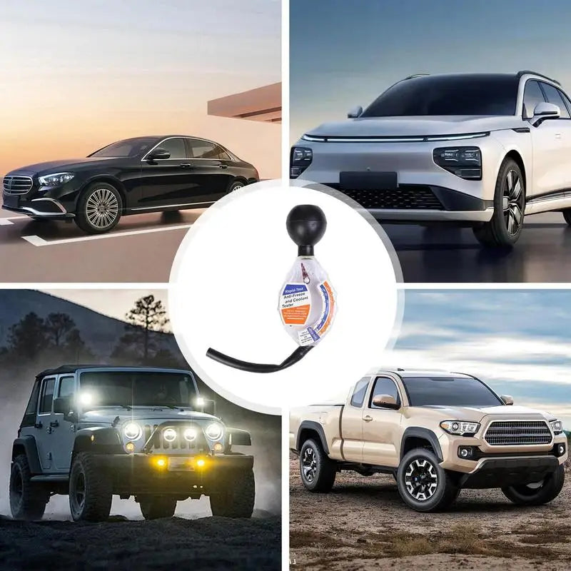 Prenosný tester chladiacej kvapaliny a nemrznúcej zmesi do automobilov