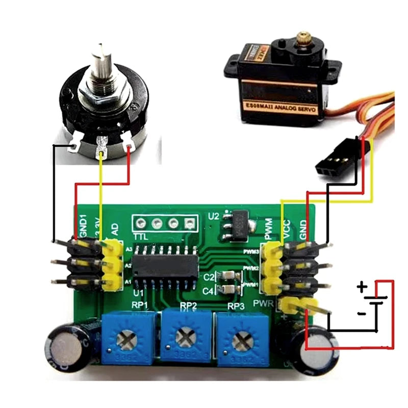 AU61 Einstellbarer Servocontroller