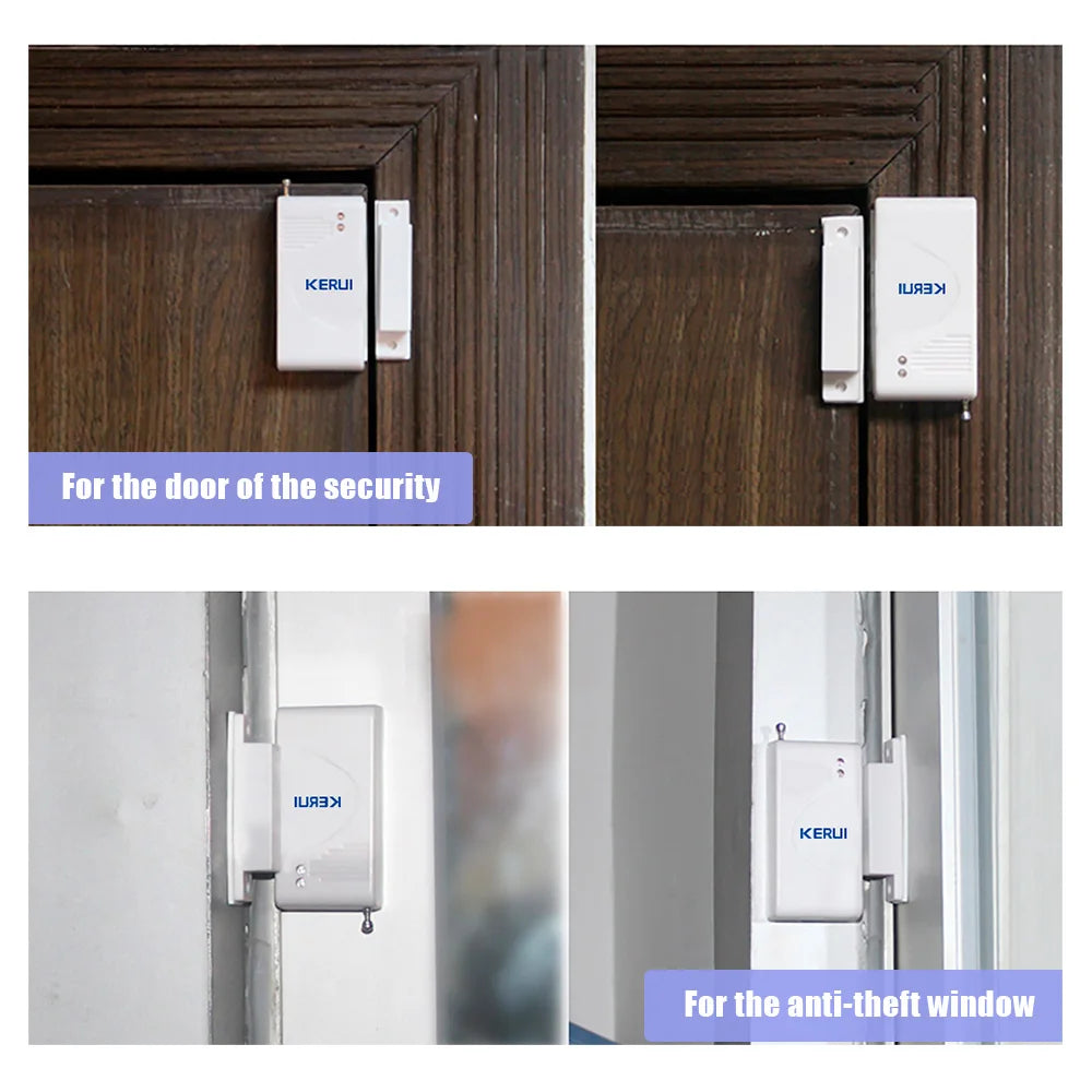 433MHz Wireless Door Window Sensor for Alarm Systems