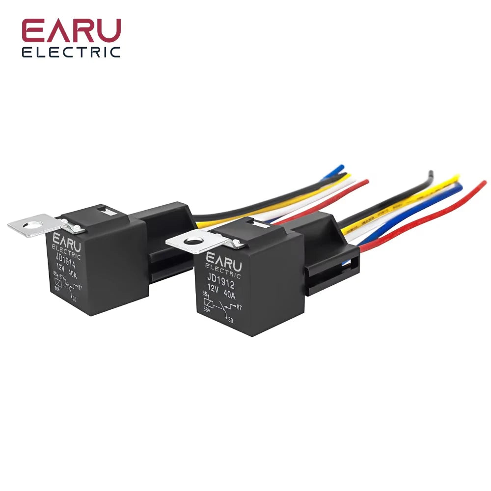 Ρελέ αυτοκινήτου - 12 V ή 24 V, τεσσάρων ή πέντε ακίδων