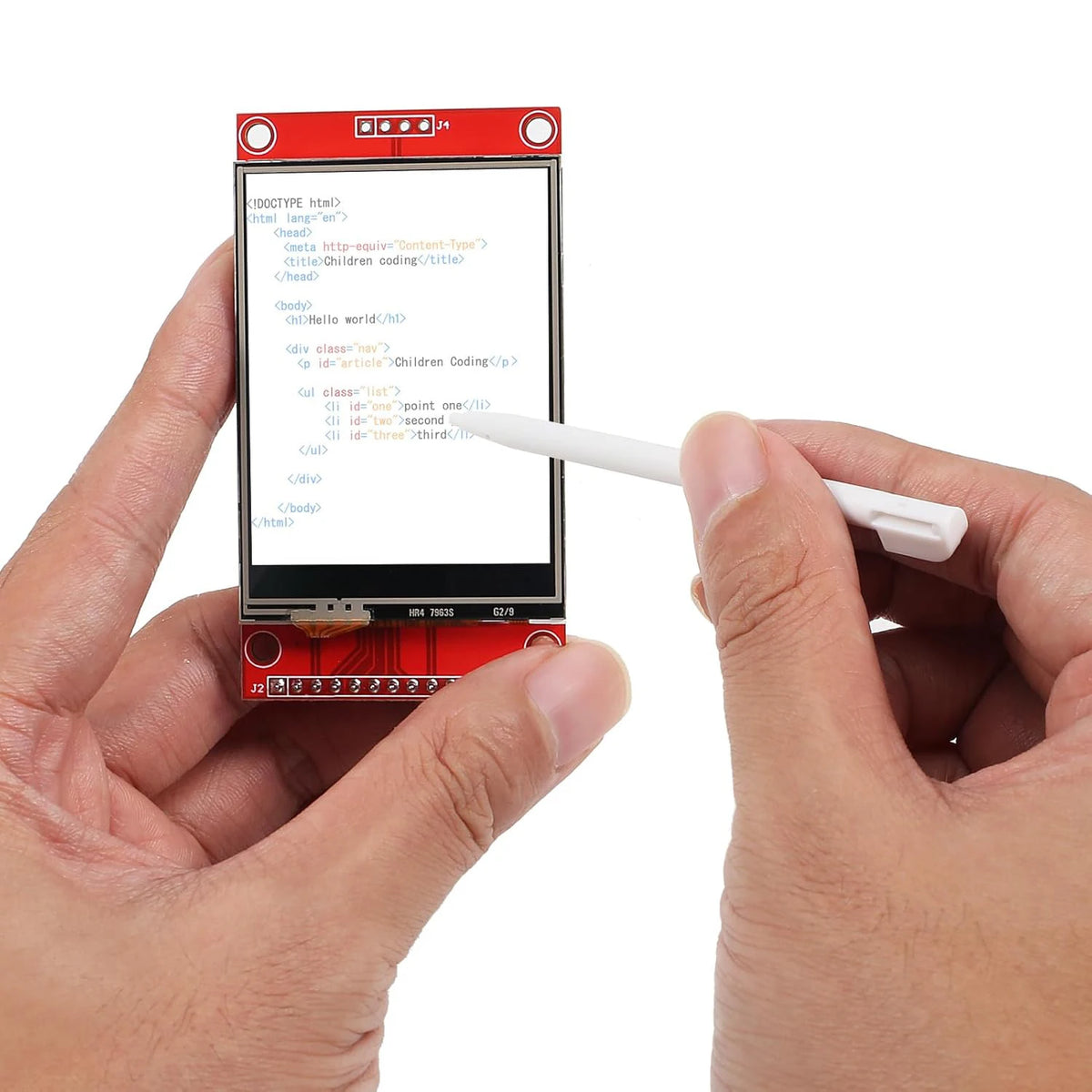 Pantalla táctil TFT SPI de 2.4 pulgadas, ILI9341, 240 × 320