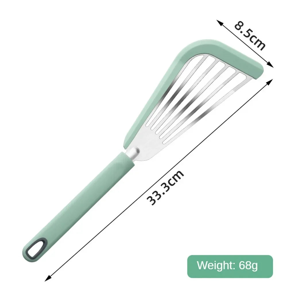 Kitchen Turner, Silicone/Steel Style Options