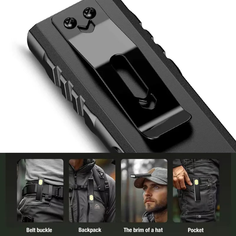 Mini Clip-On Work and Warning Light
