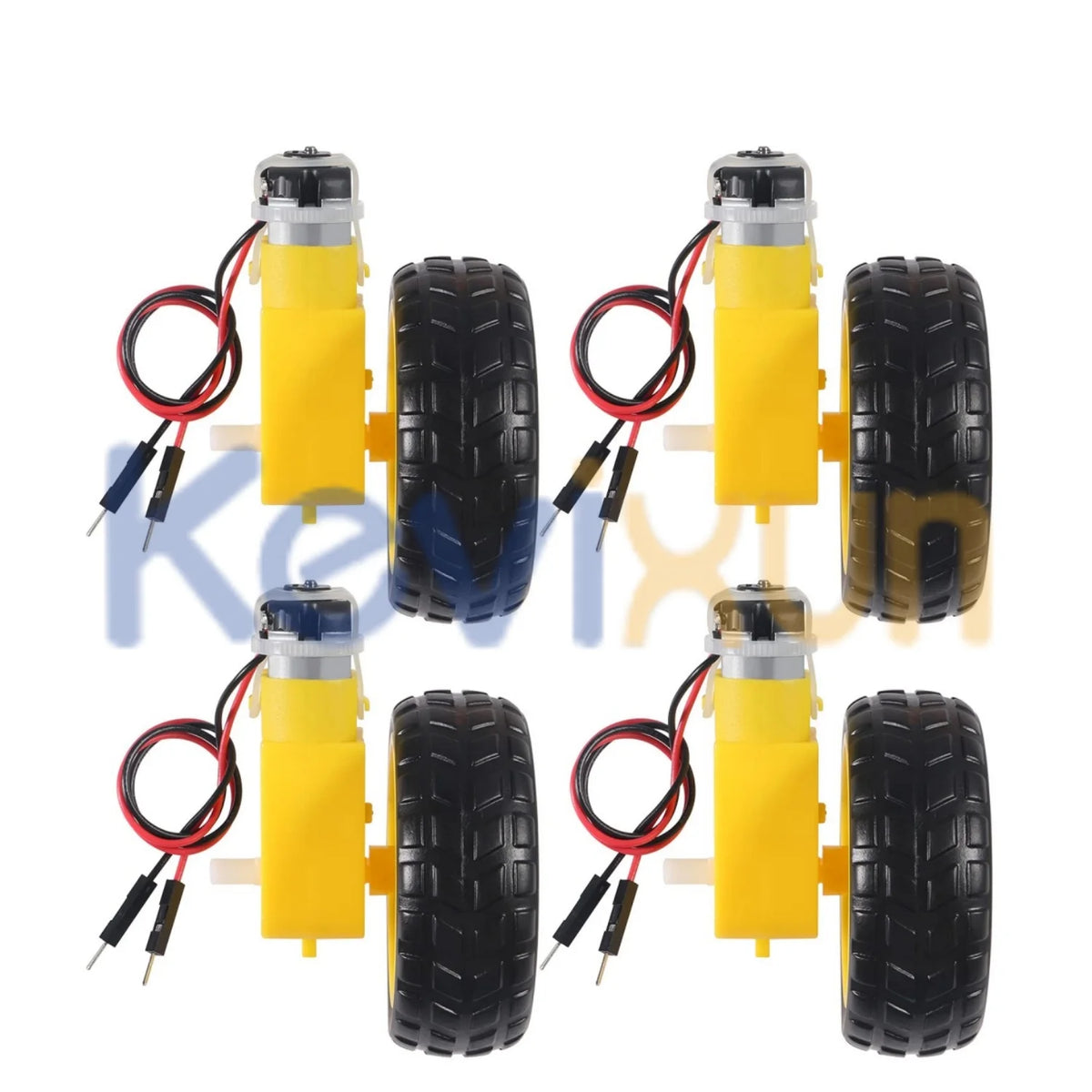 TT Gear Motor and Wheel Kit for DIY Robots
