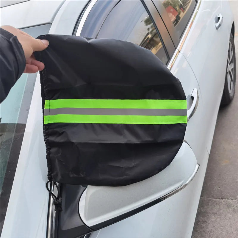 Car Door-Mirror Storage Covers, Pair