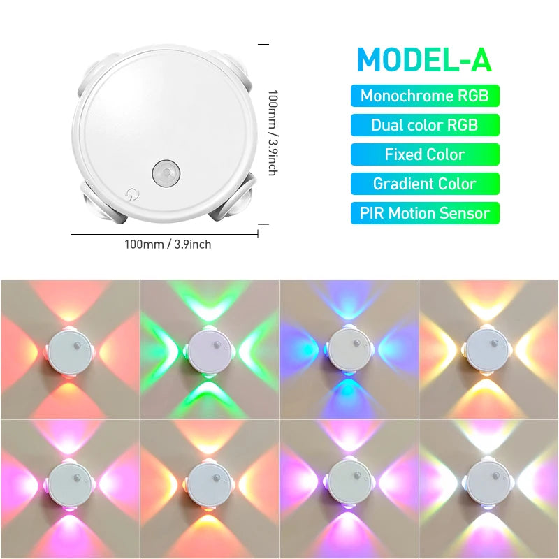 Rechargeable Magnetic Ambient Light - RGB Options