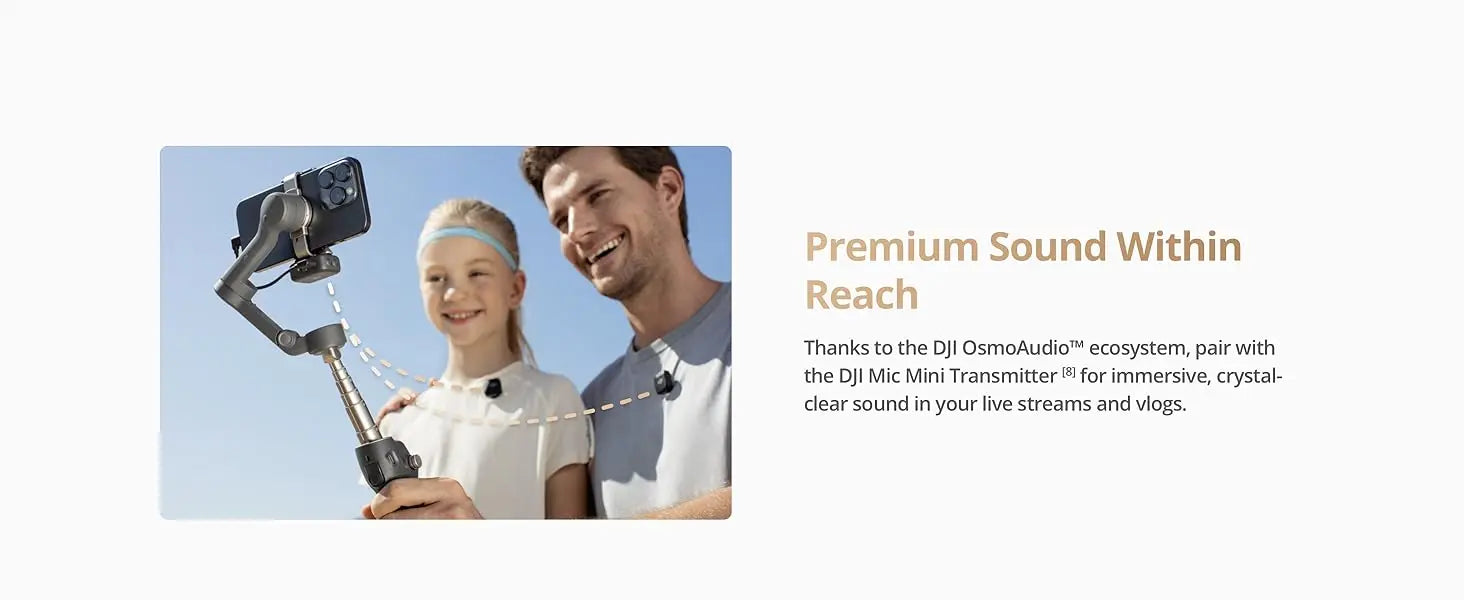 DJI Osmo Mobile 7P 3-Axis Smartphone Gimbal