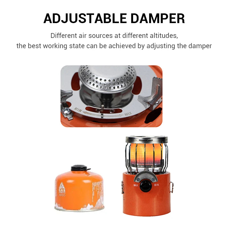 WESTTUNE Outdoor Gas Stove for Cooking and Heating