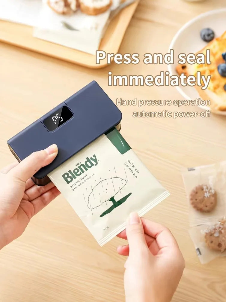 Rechargeable Mini Bag Heat Sealer and Cutter