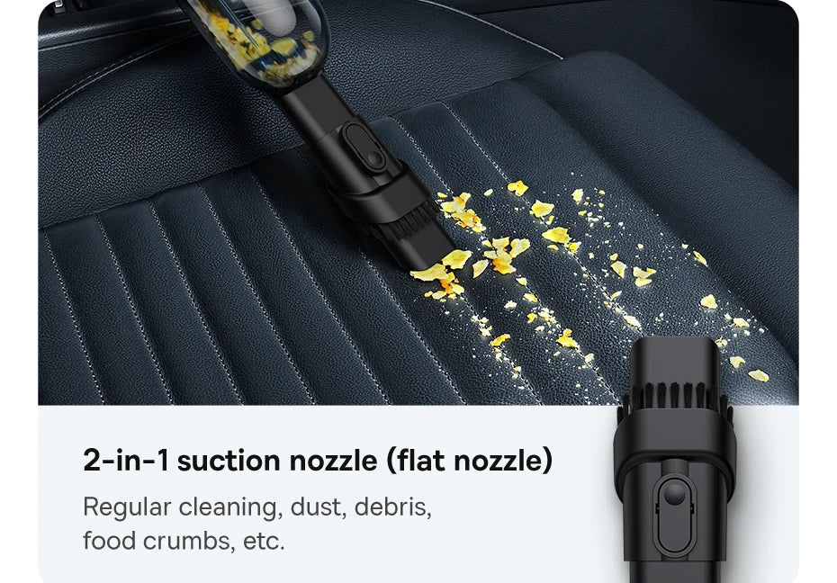 6000Pa Cordless Handheld Vacuum for Car & Home Cleaning