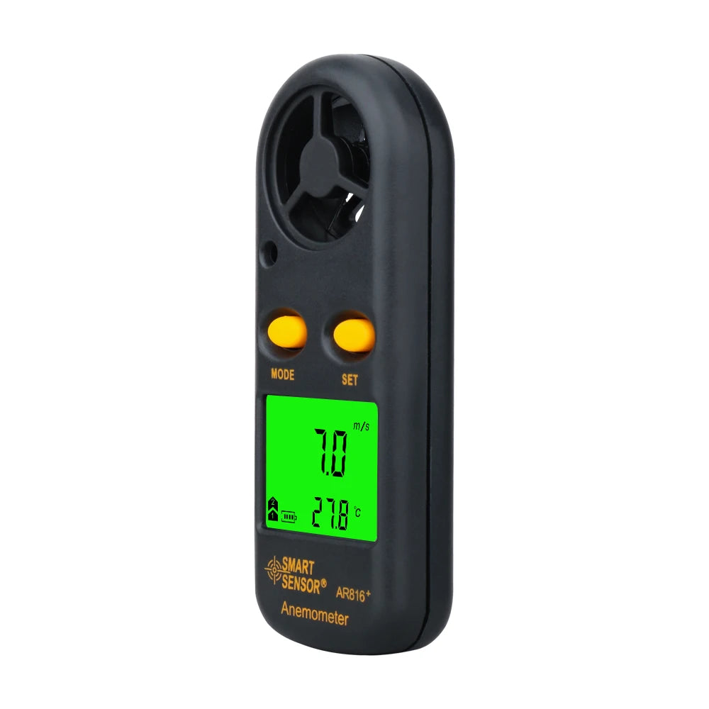AR816+ Wind Speed and Temperature Meter