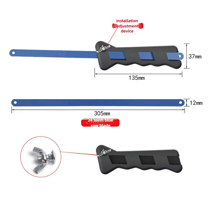 Compact Mini Hacksaw for Small DIY Tasks