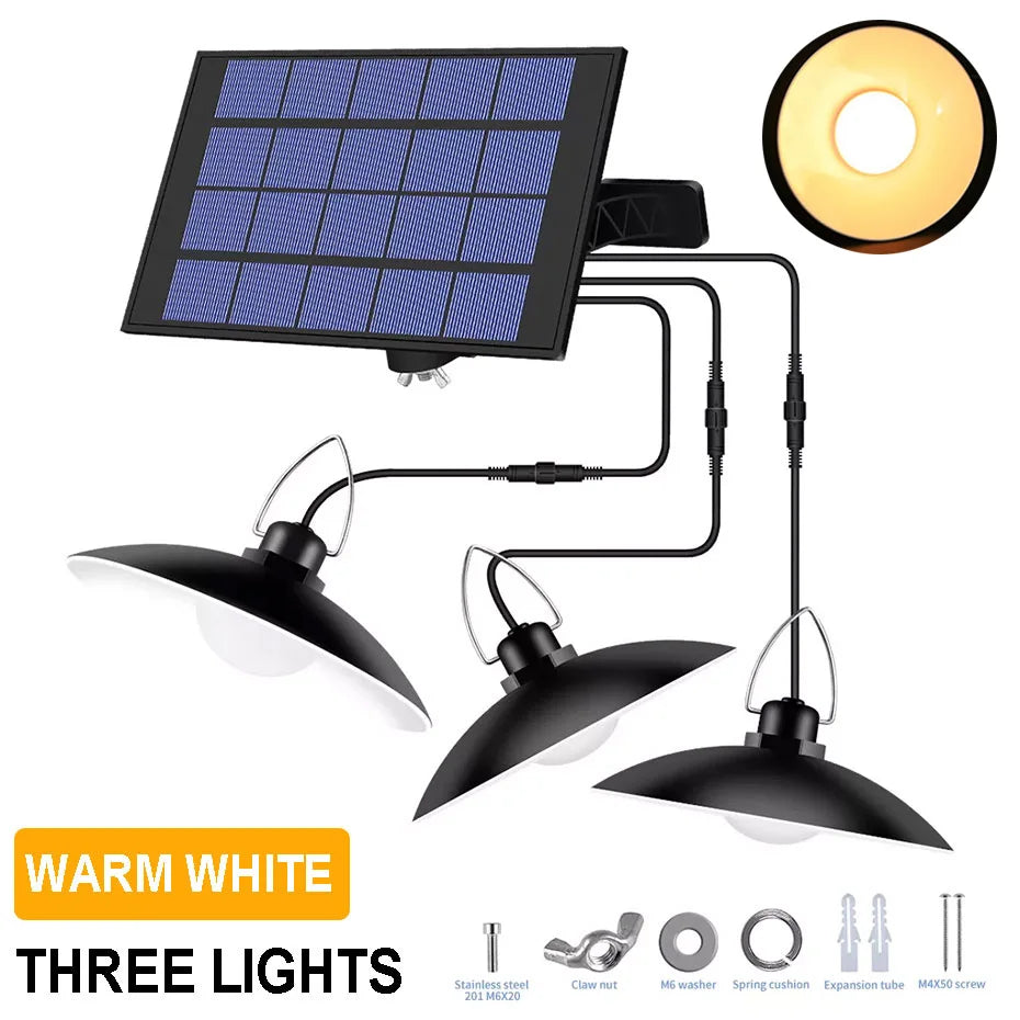 Solar-Gartenleuchten mit Dämmerungsautomatik und 1–4 Leuchtmitteln