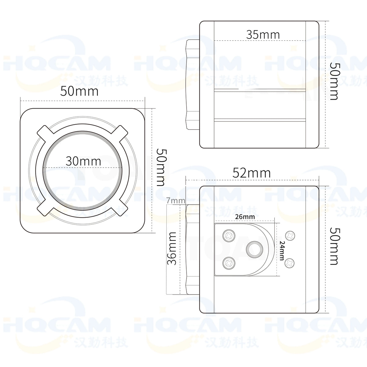 8K 50MP Autofokus USB 2.0 Kamera-Modul UVC Treiberlos
