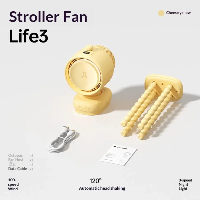 Clamp-Mount Mini Fan - Life3 and Life4 Options