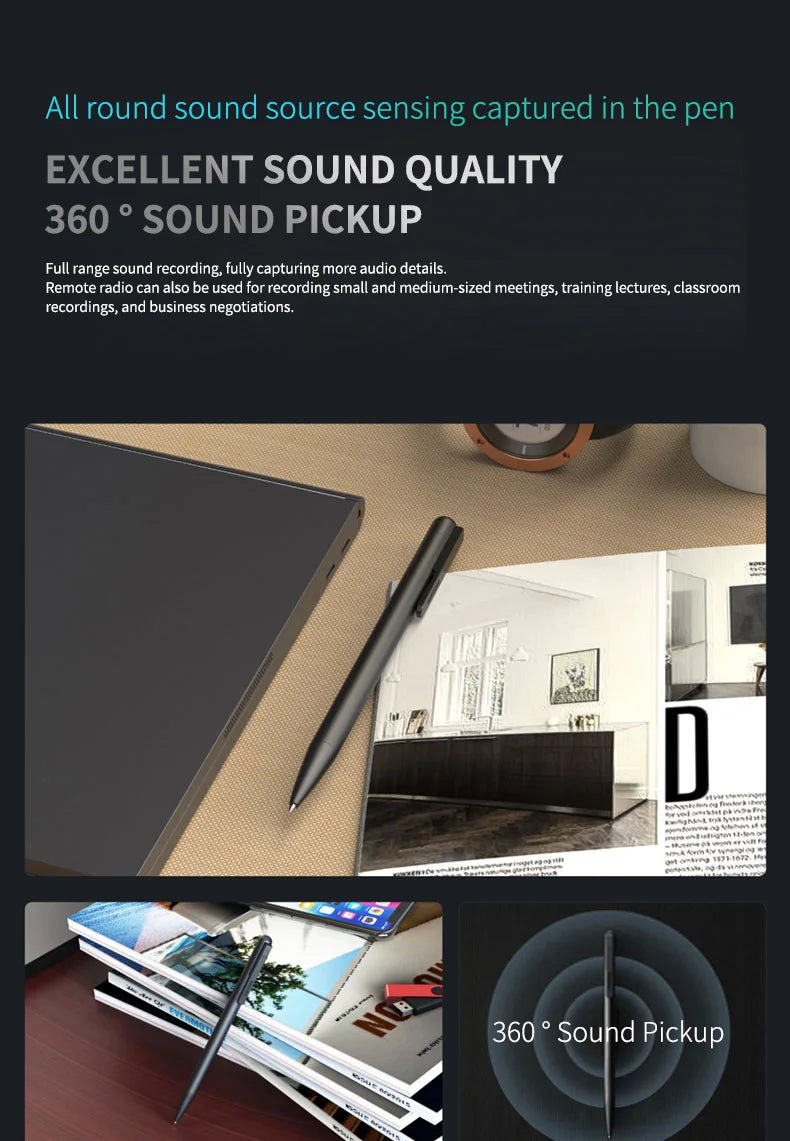 Philips 100% Original Digital Voice Recorder 16GB 64GB Smart Recording Pen Bluetooth VTR5910
Philips 100% Original Digital voiceoptager 16 GB 64 GB Smart optagelsespen Bluetooth VTR5910