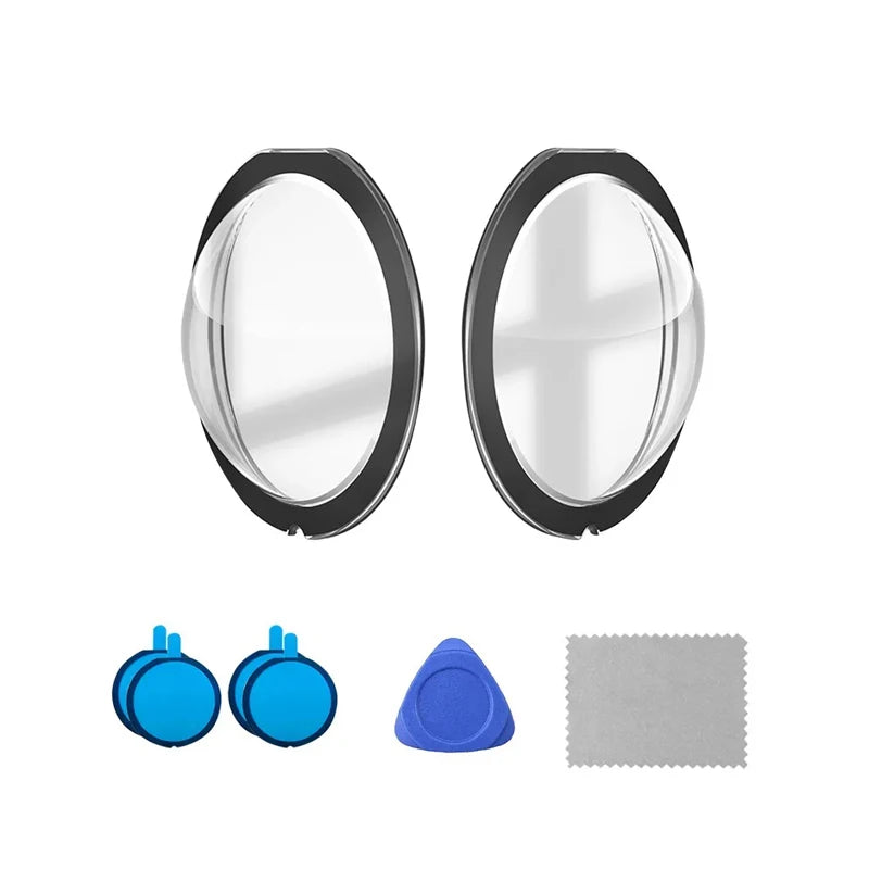 Protections d’objectif pour Insta360 X6 X5 X4 X3 One X2, accessoires, cache de protection d’objectif anti-rayures pour Insta 360, capuchon d’objectif de protection