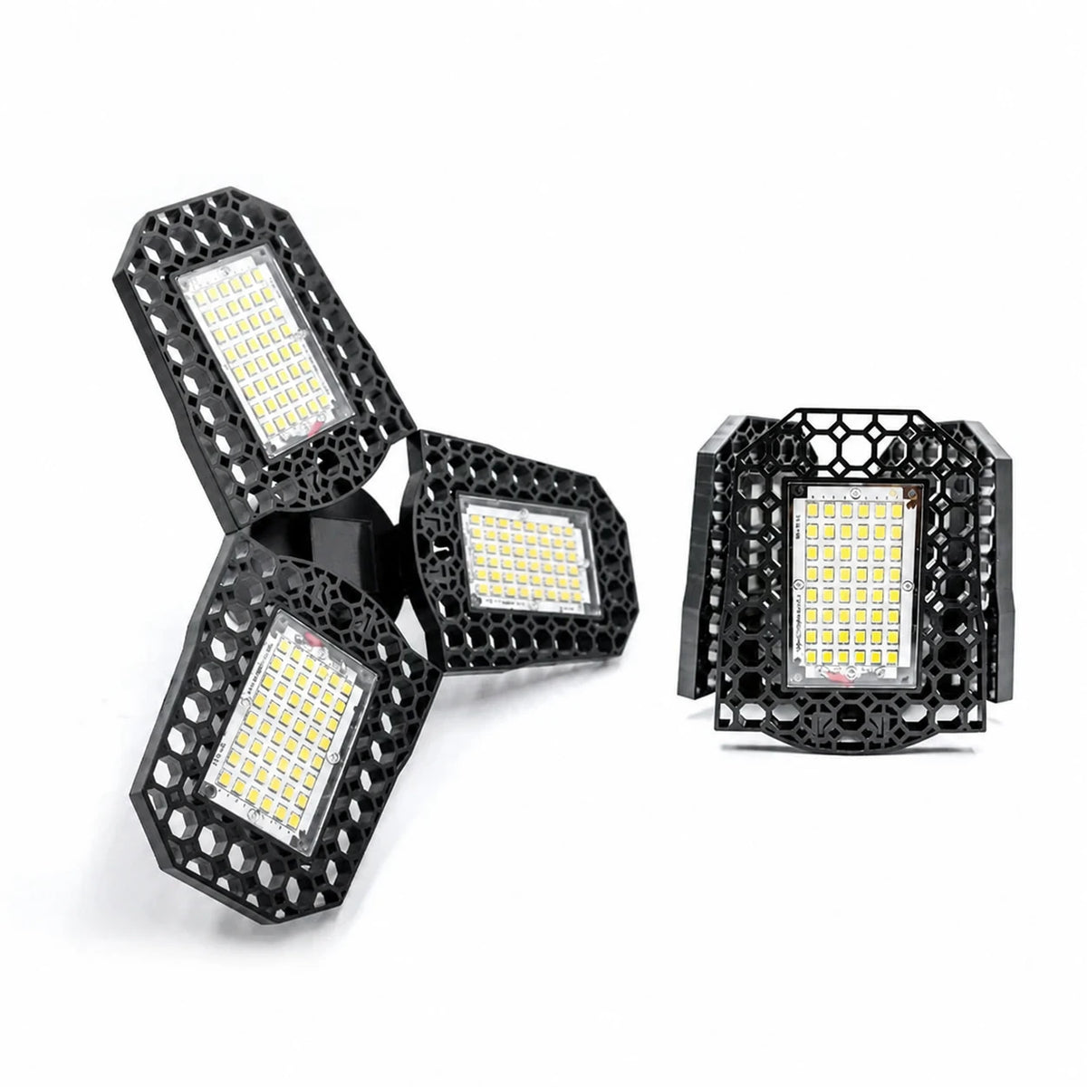 E27 LED Garage Light with 3 Adjustable Panels