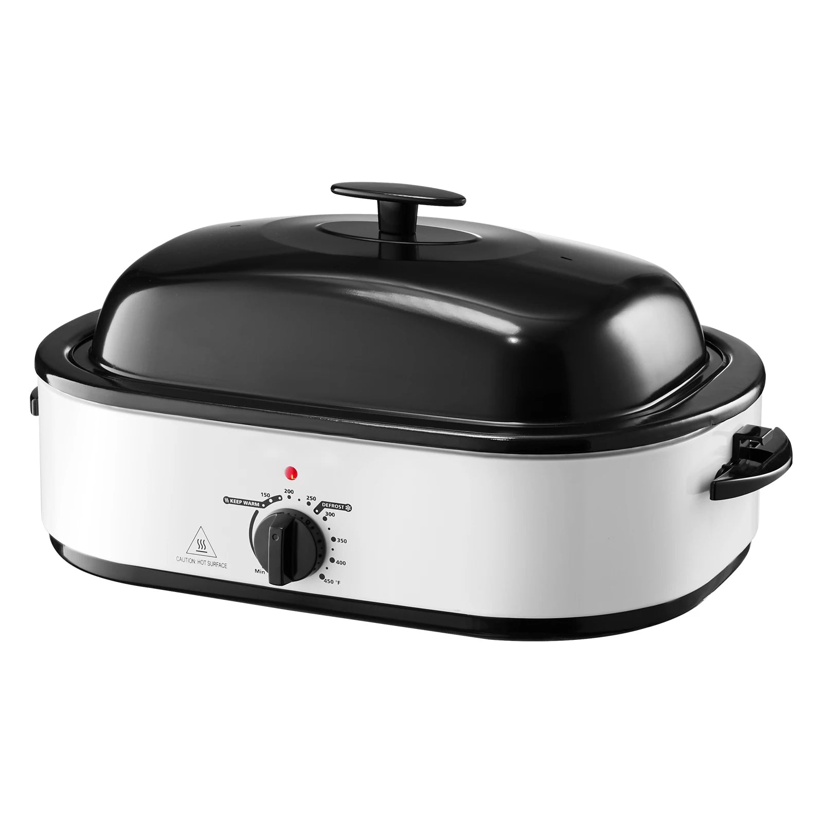 18QT Electric Roaster Oven with Self-Basting Lid & Warm Function
