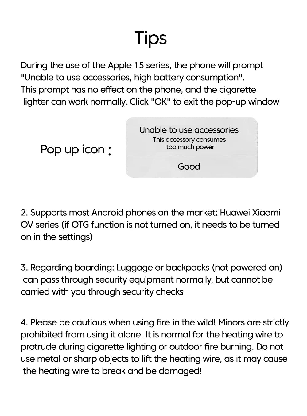 Type-C Mobile Cigarette Lighter Air Blowing Cigarette Lighter Outdoor Safety Portable Mini Cigarette Lighting Artifact